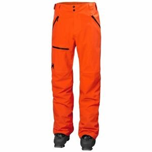 Helly Hansen SOGN CARGO PANT Pánske lyžiarske nohavice, oranžová, veľkosť S