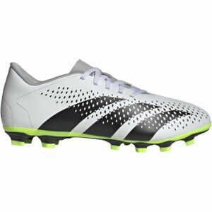 adidas PREDATOR EDGE.4 FXG Pánske kopačky, biela, veľkosť 41 1/3