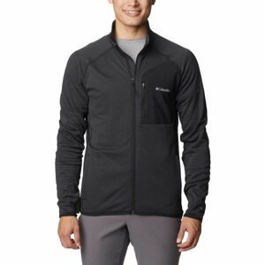 Columbia TRIPLE CANYON FULL ZIP Pánska funkčná mikina, čierna, veľkosť XL