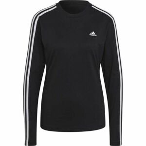 adidas 3S LS T Dámske tričko, čierna, veľkosť M