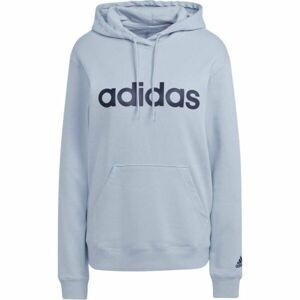 adidas LIN FT HD Dámska mikina, svetlomodrá, veľkosť L