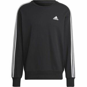 adidas 3S FT SWT Pánska mikina, čierna, veľkosť 2XL