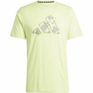 adidas TR-ES+ TEE Pánske športové tričko, svetlo zelená, veľkosť S