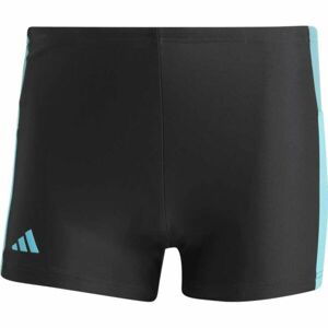 adidas BLOCK 3S BOXER Pánske plavky, čierna, veľkosť 9