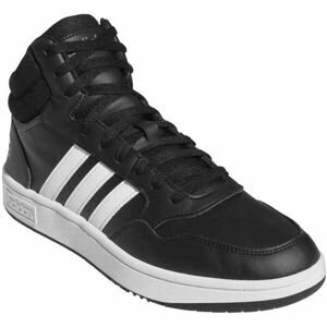 adidas HOOPS 3.0 MID Pánske tenisky, čierna, veľkosť 46 2/3