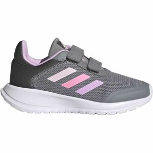 adidas TENSAUR RUN 2.0 CF K Detská športová obuv, sivá, veľkosť 36 2/3