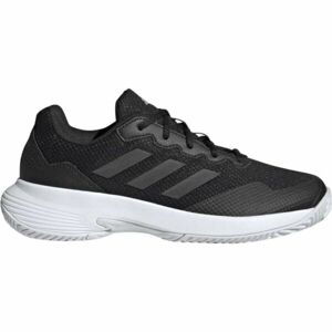 adidas GAMECOURT 2 W Dámska tenisová obuv, čierna, veľkosť 38 2/3