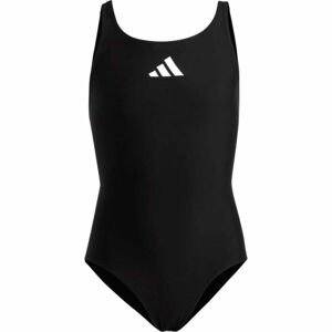 adidas 3 BARS SOL ST Y Dievčenské plavky, čierna, veľkosť 170