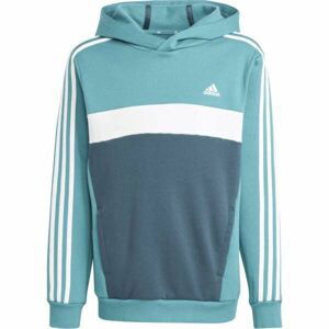 adidas 3S TIB FL HD Chlapčenská mikina, zelená, veľkosť 152