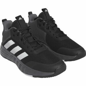 adidas OWNTHEGAME 2.0 Pánska basketbalová obuv, čierna, veľkosť 46 2/3