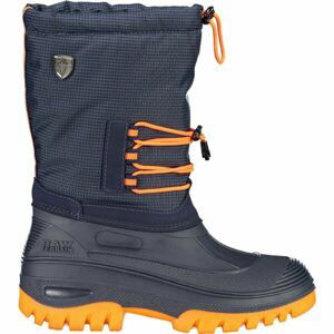 CMP KIDS AHTO WP SNOW BOOTS Detské snehule, tmavo modrá, veľkosť 34