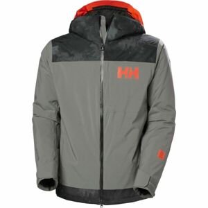 Helly Hansen POWDREAMER 2.0 Pánska lyžiarska bunda, tmavo sivá, veľkosť XXL