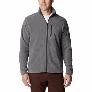 Columbia FAST TREK II FULL ZIP FLEECE Pánska mikina, tmavo sivá, veľkosť S