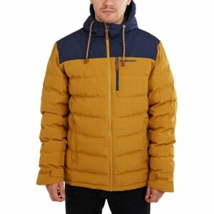 FUNDANGO PASSAT PADDED JACKET Pánska zimná bunda, žltá, veľkosť XL