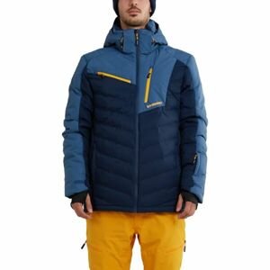 FUNDANGO WILLOW PADDED JACKET Pánska lyžiarska/snowboardová bunda, modrá, veľkosť