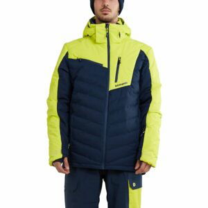 FUNDANGO WILLOW PADDED JACKET Pánska lyžiarska/snowboardová bunda, tmavo modrá, veľkosť