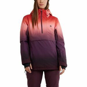 FUNDANGO BIRCH ANORAK Dámska lyžiarska/snowboardová bunda, vínová, veľkosť S