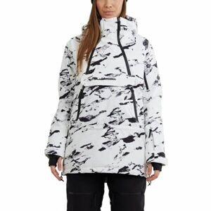 FUNDANGO HOOPER ANORAK Dámska lyžiarska/snowboardová bunda, biela, veľkosť S