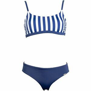 Axis WOMEN'S SWIMWEAR STRIPE Dámske dvojdielne plavky, tmavo modrá, veľkosť 38