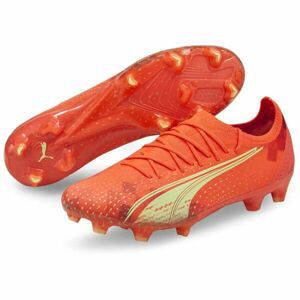 Puma ULTRA ULTIMATE FG/AG Pánske kopačky, oranžová, veľkosť 45