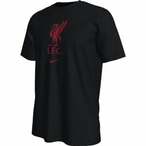 Nike LFC M NK CREST SS TEE Pánske tričko, čierna, veľkosť XL