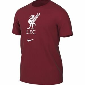 Nike LFC M NK CREST SS TEE Pánske tričko, vínová, veľkosť L