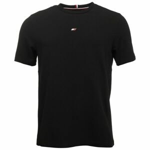 Tommy Hilfiger ESSENTIALS SMALL LOGO S/S TEE Pánske tričko, čierna, veľkosť XXL