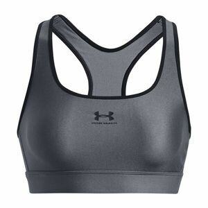 Under Armour UA AUTHENTICS MID PADLESS Dámska podprsenka, sivá, veľkosť md