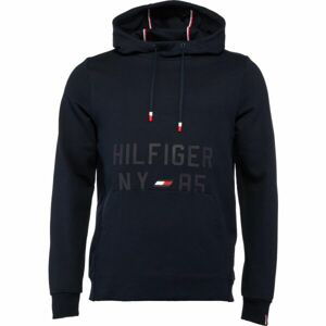 Tommy Hilfiger GRAPHIC HOODY Pánska mikina, tmavo modrá, veľkosť S