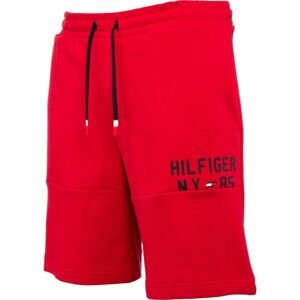 Tommy Hilfiger GRAPHIC SWEATSHORT Pánske šortky, červená, veľkosť L