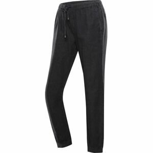 ALPINE PRO ODERA Dámske outdoorové nohavice, čierna, veľkosť XS