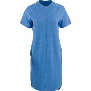 ALPINE PRO XEDA Dámske šaty, modrá, veľkosť L