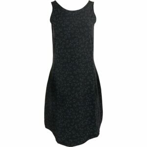 ALPINE PRO RESSA Dámske šaty, čierna, veľkosť M