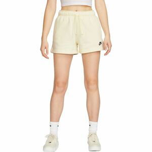 Nike NSW CLUB FLC MR SHORT Dámske šortky, žltá, veľkosť