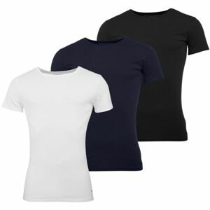 Tommy Hilfiger CN TEE SS 3 PACK PREMIUM ESSENTIALS Pánske tričko, biela, veľkosť S