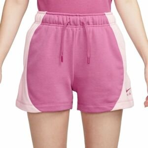Nike NSW AIR FLC MR SHORT Dámske šortky, ružová, veľkosť L