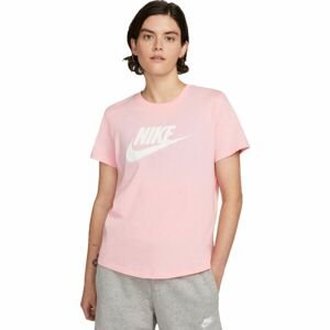 Nike NSW TEE ESSNTL ICN FTRA Dámske tričko, ružová, veľkosť L