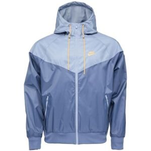 Nike HERITAGE ESSENTIALS WINDRUNNER Pánska bunda, modrá, veľkosť 2XL