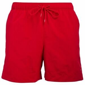 Tommy Hilfiger Pánske plavecké šortky Pánske plavecké šortky, červená, veľkosť L