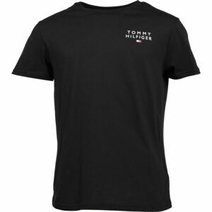 Tommy Hilfiger TH ORIGINAL-CN SS TEE LOGO Pánske tričko, čierna, veľkosť L