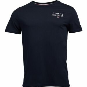 Tommy Hilfiger TH ORIGINAL-CN SS TEE LOGO Pánske tričko, tmavo modrá, veľkosť XL