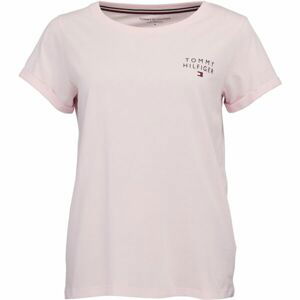 Tommy Hilfiger TH ORIGINAL-SHORT SLEEVE T-SHIRT Dámske tričko, ružová, veľkosť S