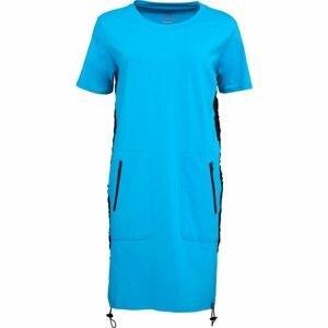 Northfinder ARRERA Dámske oversize šaty, modrá, veľkosť XL