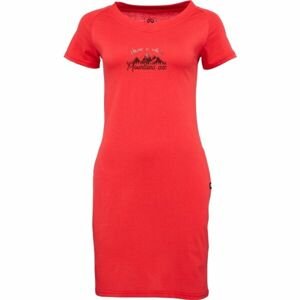 Northfinder RHEXA Dámske šaty, červená, veľkosť S