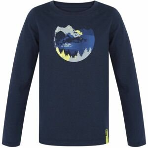Loap BULBON Chlapčenské tričko, tmavo modrá, veľkosť 122-128