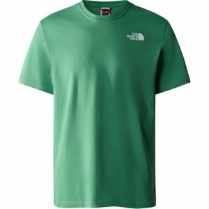 The North Face Pánske tričko krátkymi rukávmi Pánske tričko krátkymi rukávmi, zelená, veľkosť XL