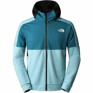 The North Face M MA FULL ZIP FLEECE Pánska flísová mikina, svetlomodrá, veľkosť L