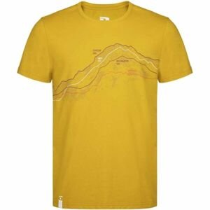 Loap BRETOL Pánske tričko, žltá, veľkosť
