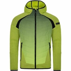 Loap GAELAN Pánsky športový sveter, svetlo zelená, veľkosť L