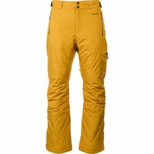 Head GORBY Pánske lyžiarske nohavice, žltá, veľkosť M